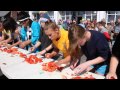 Fishermen's Festival 2013: Lobster eating competition