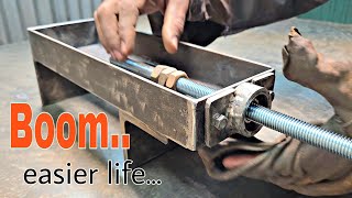 DIY Metal Vice // Making heavy duty metal vice // DIY Idea #beginners