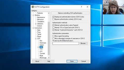 wk1 Using Putty to set up SSH to connect to remote LINUX Server from a local Windows PC