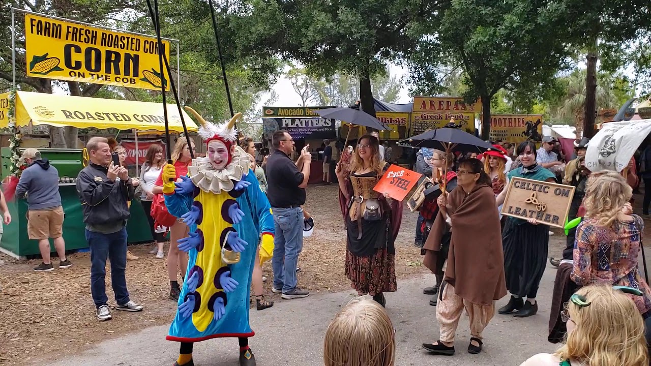 Florida Renaissance Festival Parade YouTube