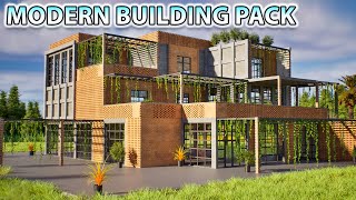 Modern Building Modular Pack | Unreal Marketplace by Dazzling Divine CGI 100 views 1 month ago 3 minutes, 54 seconds