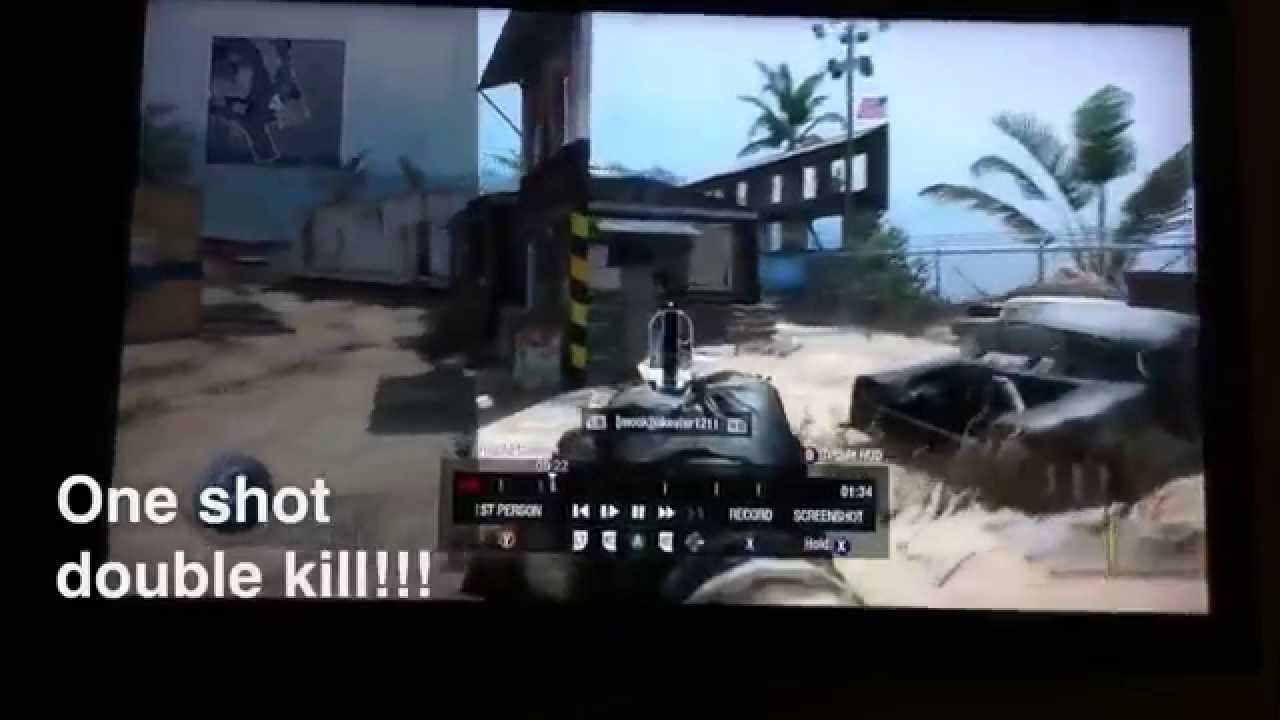 One shot double kill