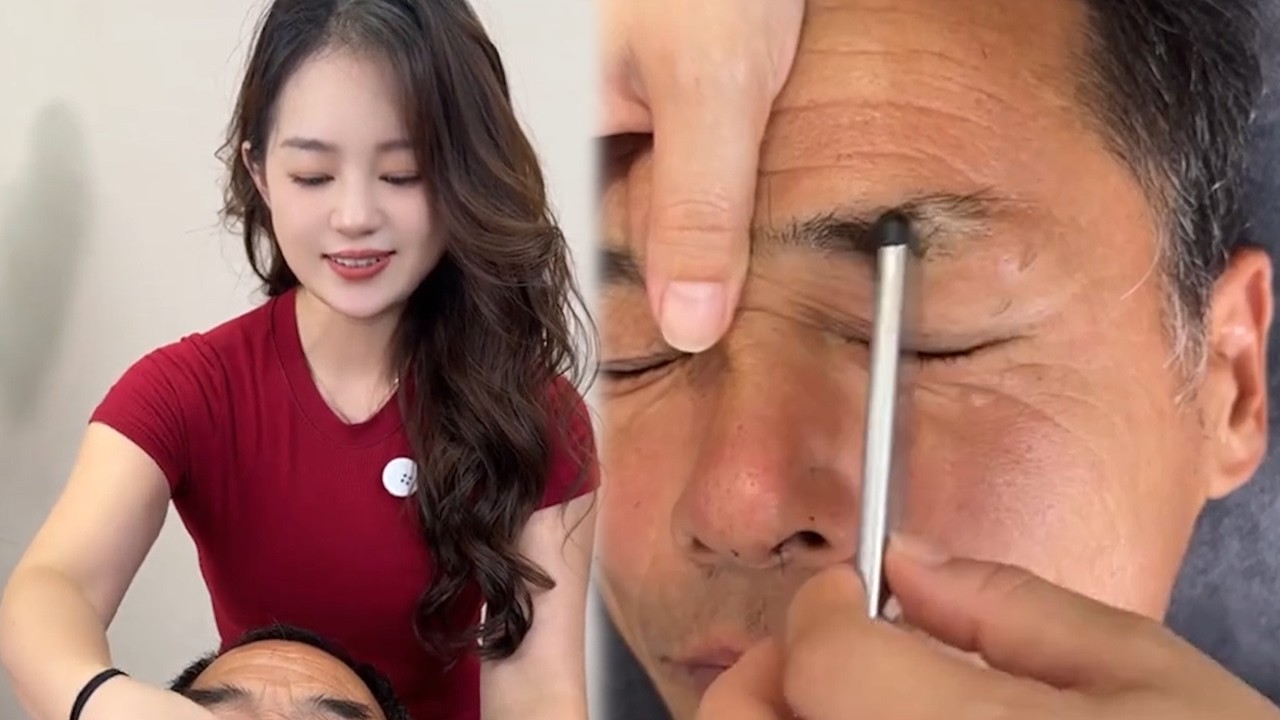 💈Facial cleaning！Lady Shaving！Removes dead skin and beards！Skin care！#barber #barbershop