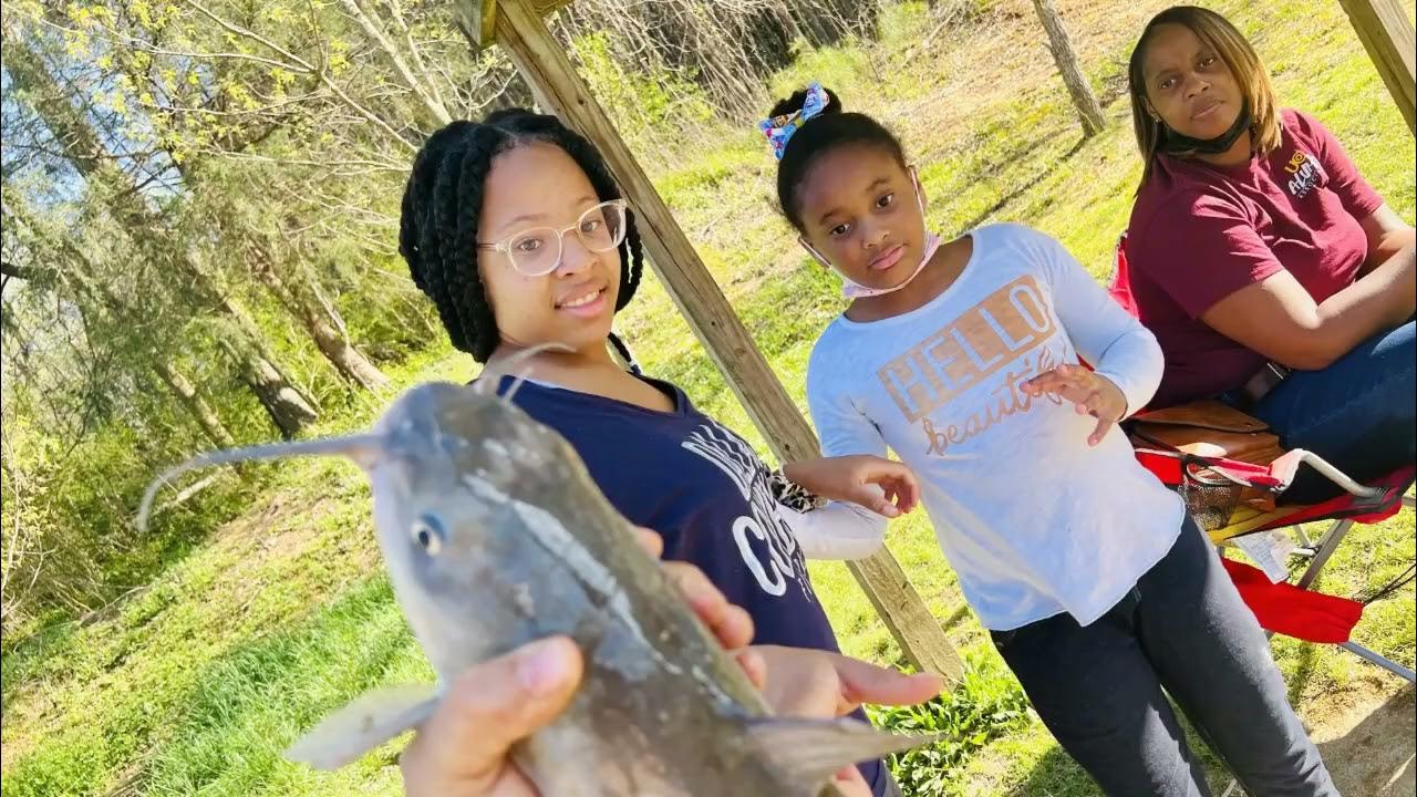 Hanging with Talley 15 minutes of fun at the Christian Catfish Hole