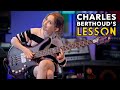 I learned charles berthouds slap bass lesson