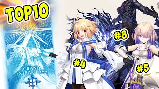 【FGO】⏹The TOP 10 Grand Extra Class Servants ⏹