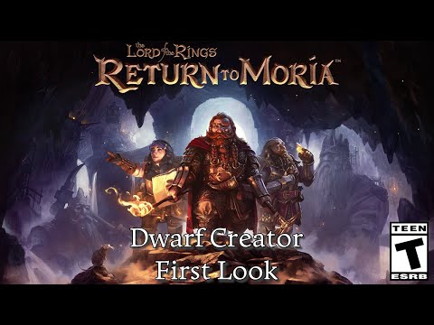 The Lord of the Rings: Return to Moria™ - Dwarf Creator First Look