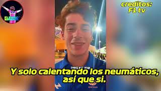 Esto dijo Franco Colapinto finalizado los test en Bahréin.