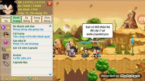 Ngọc rồng online: mở capsun bạc và cái kết..==