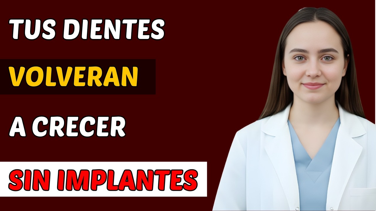 Esto hace que los DIENTES vuelvan a CRECER, sin implantes (Científicos japoneses lo descubren)