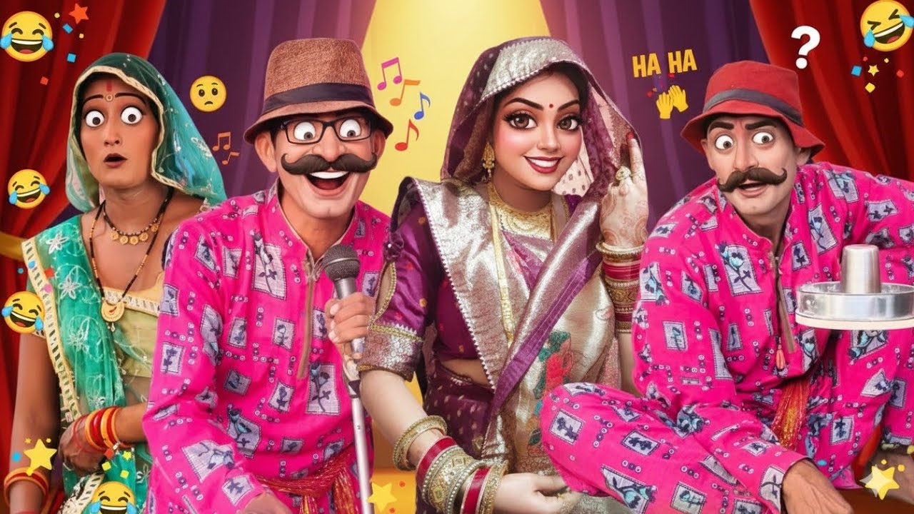 नया काॅमेडी रावला नौटंकी श्रीलाल एंड राकेश रावला 😃 कटफीस रावला काॅमेडी कुडयाला में 9179469800