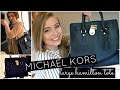 MICHAEL KORS Large Hamilton Tote Unboxing + Overview!