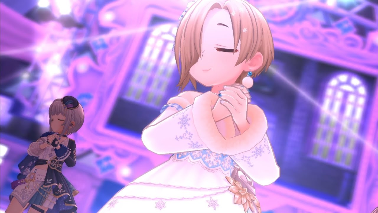 デレステMV】Bloody Festa / 限定SSR［ホワイトスノードール］白坂小梅