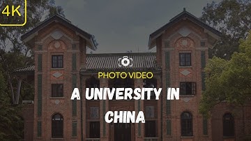 Sun Yat-sen University | Campus tour | Guangzhou, China | 4K Photo Video |   2023