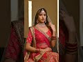 Royal Red Bride Look 😍Cinematic BridalPortrait#BridalPortrait#RoyalBride#RedLehenga#BridalPortrait