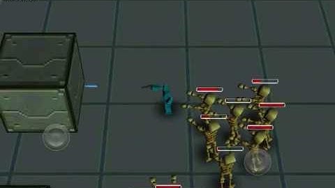 iPhone Unity3D Twin Stick Shooter Dev Test