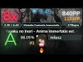 9.4⭐ milosz | ICDD - Yuuaku no Inori - Anima immortalis est. - [...] 98.05% #1 | 840pp 8❌