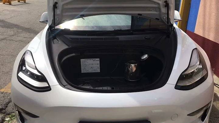 Tesla Model 3 V2L Test : electric kettle