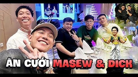 (Talkshow) Review đám cưới Rapper Dick & Producer Masew cùng QNT và món quà vô cùng đặc biệt.