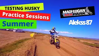 Magilligan Mx Park March 2019 Alekss With Husky