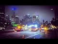 Freeway Worker Killed Closing Freeway Lanes, Driver Flees | DOWNTOWN LOS ANGELES CA 10.21.20