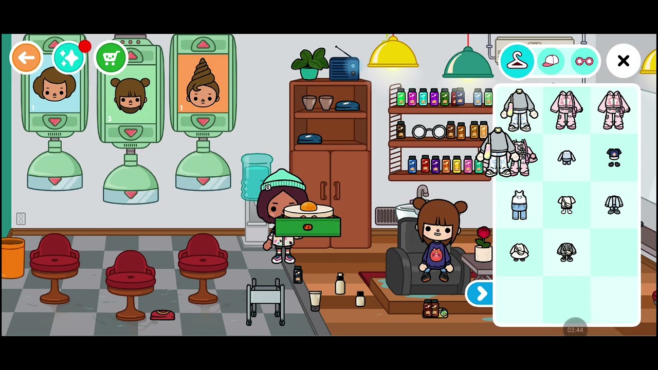 Giving a random character a glow up pt.2 #toca world 