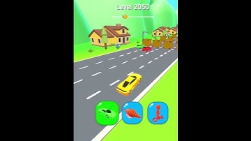 Shape-shifting Funny Race Gameplay | How do you play shape shifting? Level 2050 #shorts #gameplay