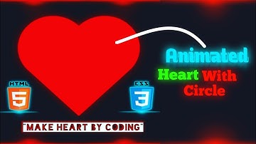 How to make Heart shape by CSS & HTML | Heart Progress #html #python #heart