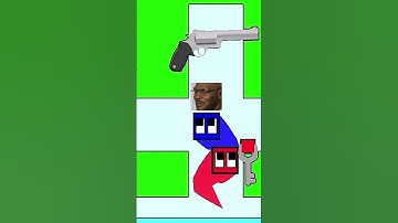 Square Race🟥🟦🟩🟨 #squarerace #satisfying #satisfyingvideo