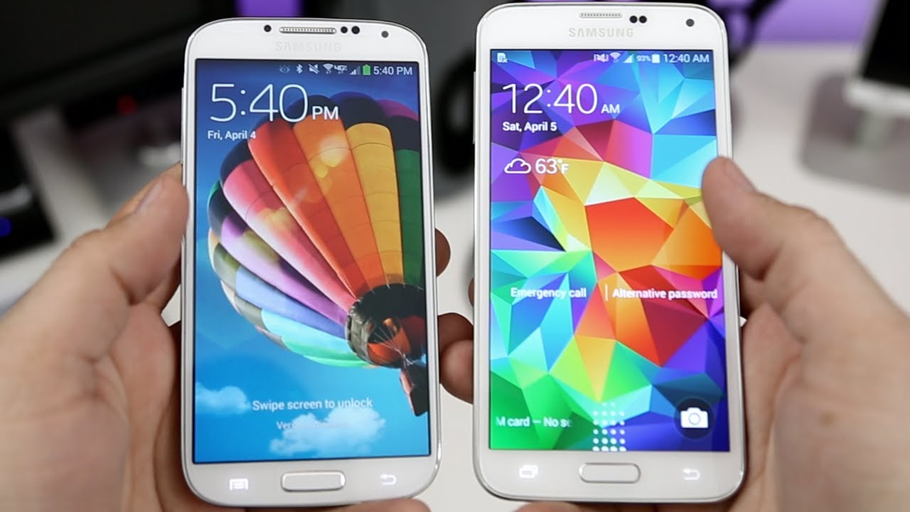 Samsung Galaxy S5 vs Galaxy S4: Worth The Upgrade? - YouTube