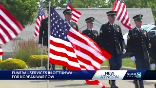 Iowa soldier laid to rest in home state more than 70 years after being killed in Korean War