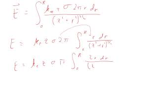 PHYS 2426 Electric Field of a Sheet of Charge