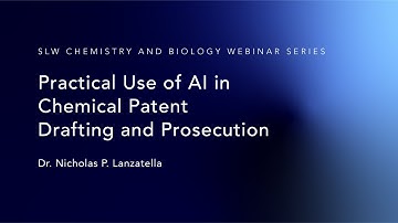 Practical Use of AI in Chemical Patent Drafting and Prosecution