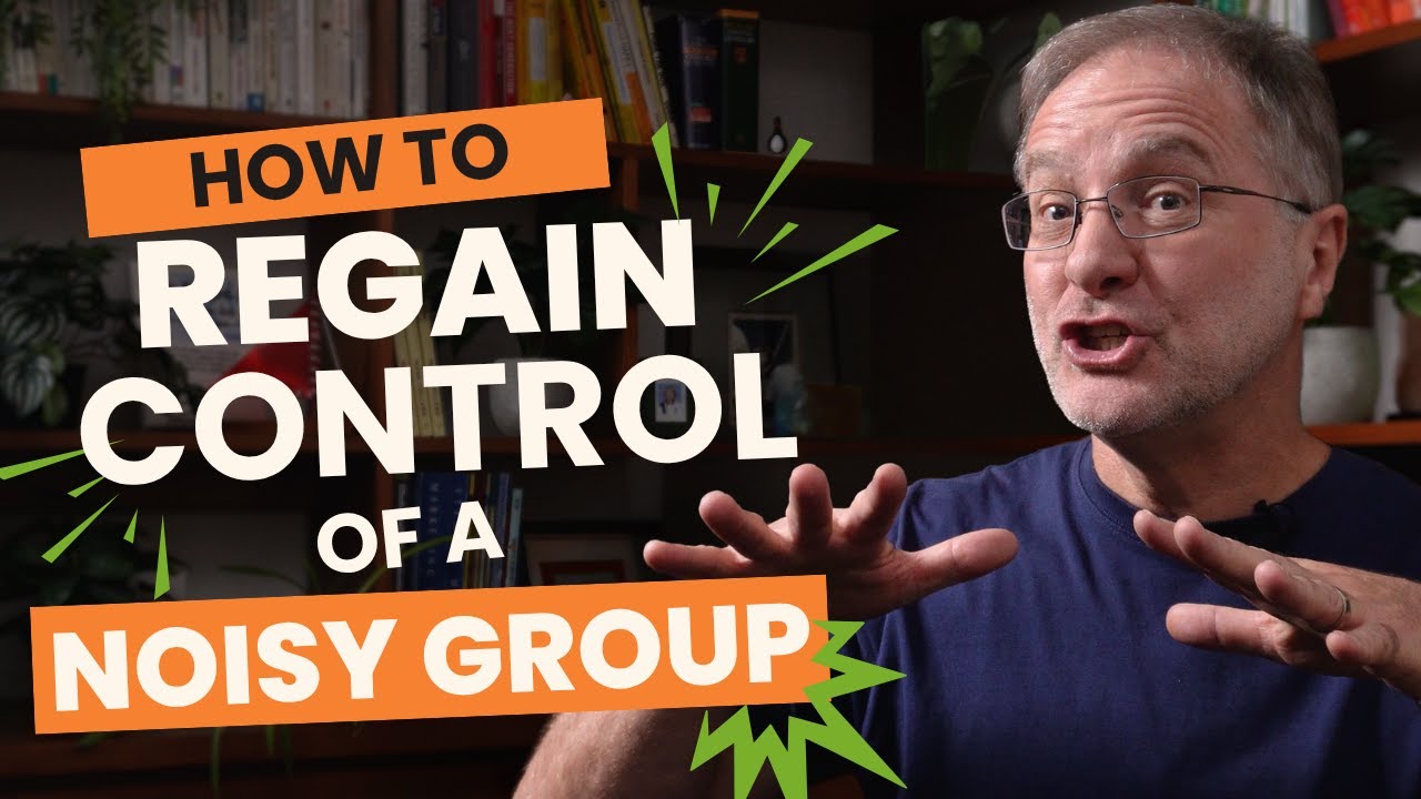 How to REGAIN CONTROL of a Noisy Group Quickly | playmeo