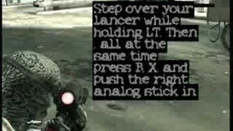 Invizisaw (Most useless glitch in gears)