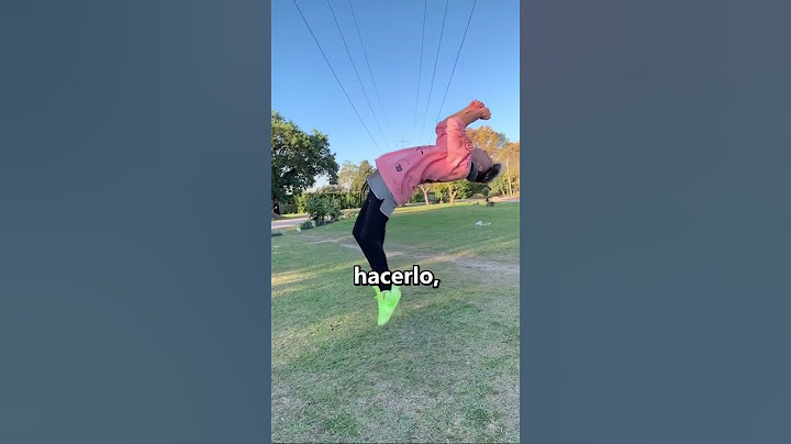 How to do a BACKFLIP 👏