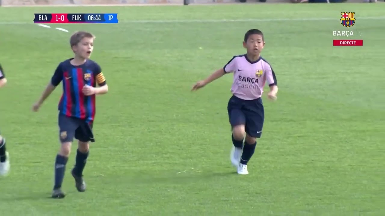Partido Completo Gran Final  Barça Academy World Cup  23 BAWC (U10) FCB BCN Blau vs FCB Fukuoka
