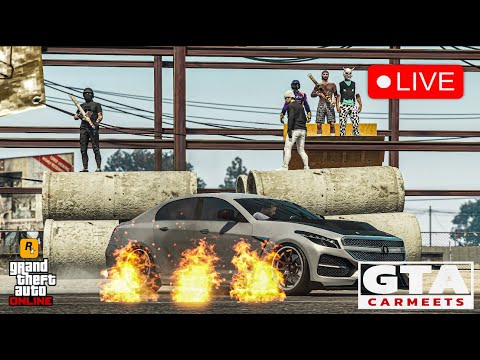 GTA 5 ONLINE CAR MEETS LIVE STREAM ON PS5 ONLY