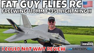 I COULD NOT WAIT!  FREEWING F-35C 110MM LIGHTNING II #aviation #rcjets