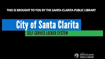 How to use Self -Service Lockers