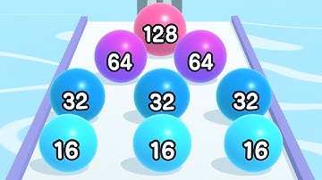 Ball Run 2048 Infinity - All Levels Gameplay Walkthrough Android iOS (New Update 2025) #47