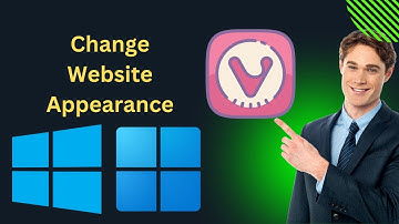 How to Change Website Appearance in Vivaldi Browser on Windows 11 or 10 | GearUpWindows Tutorial