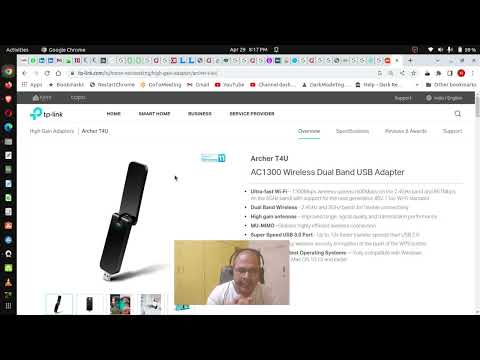 Install TpLink Archer T4U AC1300 wifi usb adapter on UBUNTU linux | FULL STEPS | 100% working