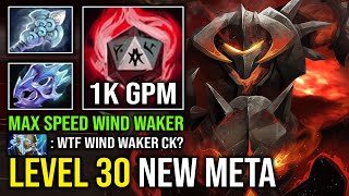 100% NEW META Wind Waker Moon Shard 1K GPM Late Game Level 30 Chaos Knight 1 Shot Rift Dota 2