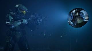 Halo: Campaign Evolved - Taking A Tour of The Library With Our New Guide, 343 Guilty Spark (Xbox)