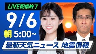 ウェザーニュースの配信のサムネイル画像