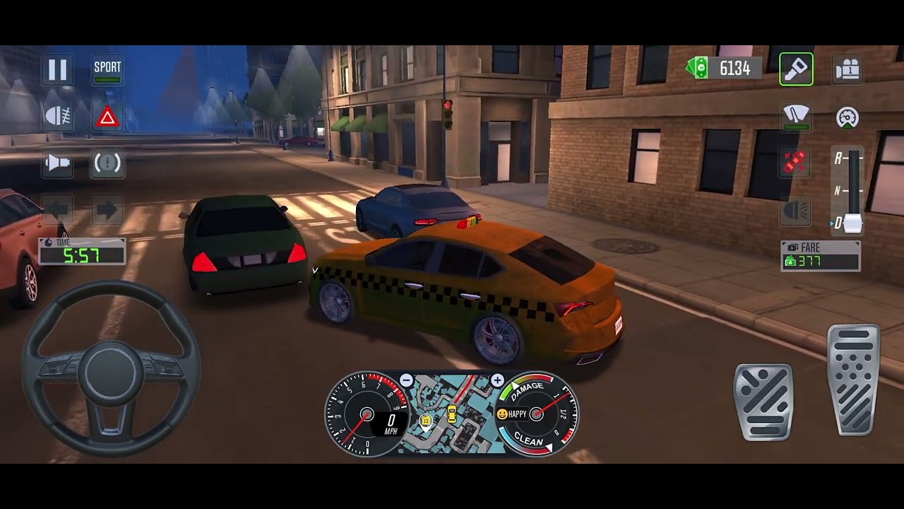 Taxi car simulator 2026 ios gameplay