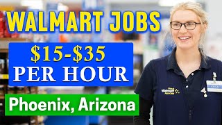 ✅Walmart Jobs in Phoenix, Arizona (HIRING IMMEDIATELY)