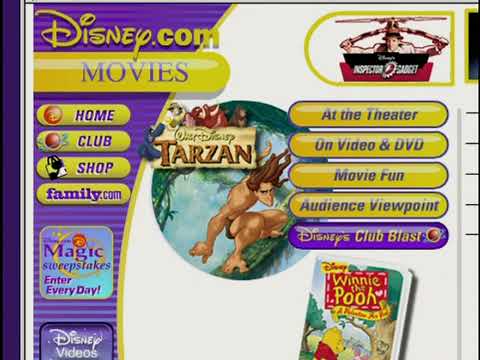 Disney.com (An Extremely Goofy Movie Version) Promo - 2000 (2K)