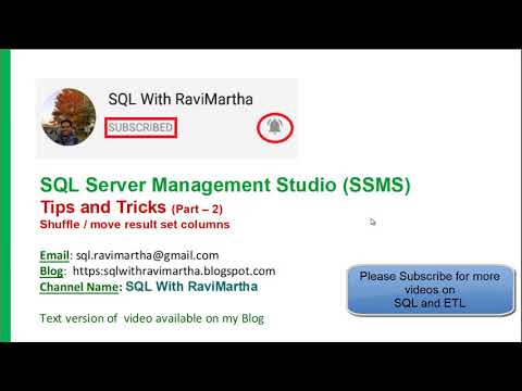 SQL Server Tips